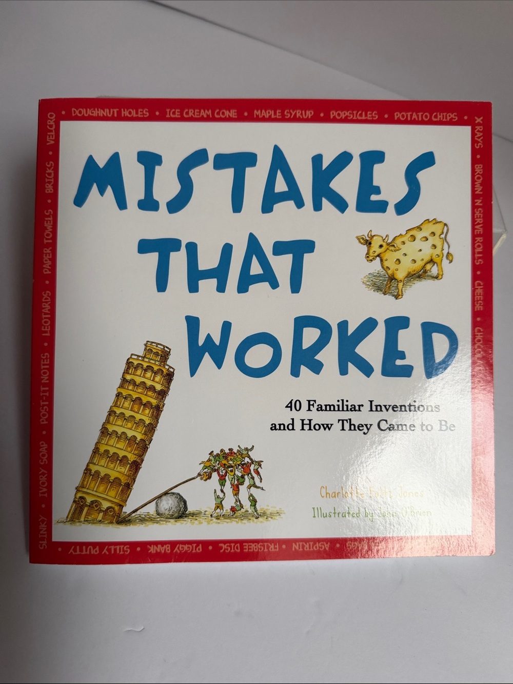 Mistakes That Worked - Kids Book (White/Blue)